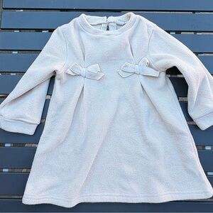 Girls fleece sweater dress